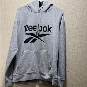 Reebok Men's Gray Hoodie